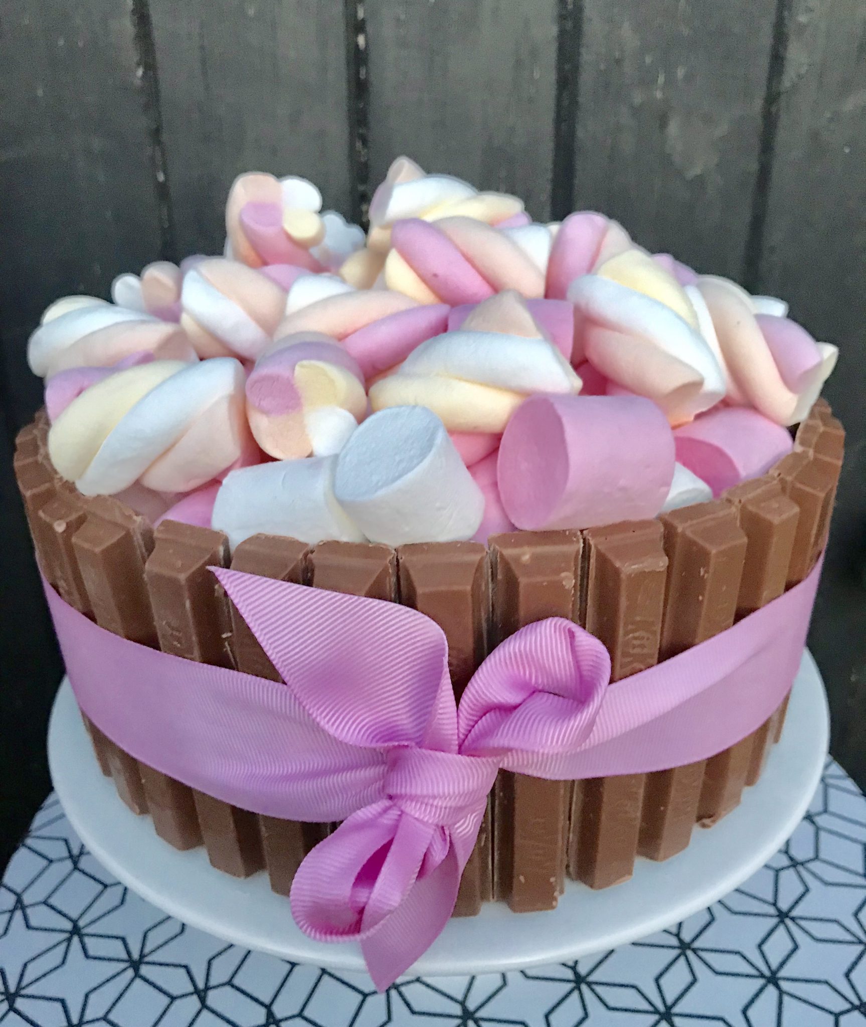 Hazelnut Chocolate Cake with Caramel Marshmallow Ice Cream - Mon Petit Four®