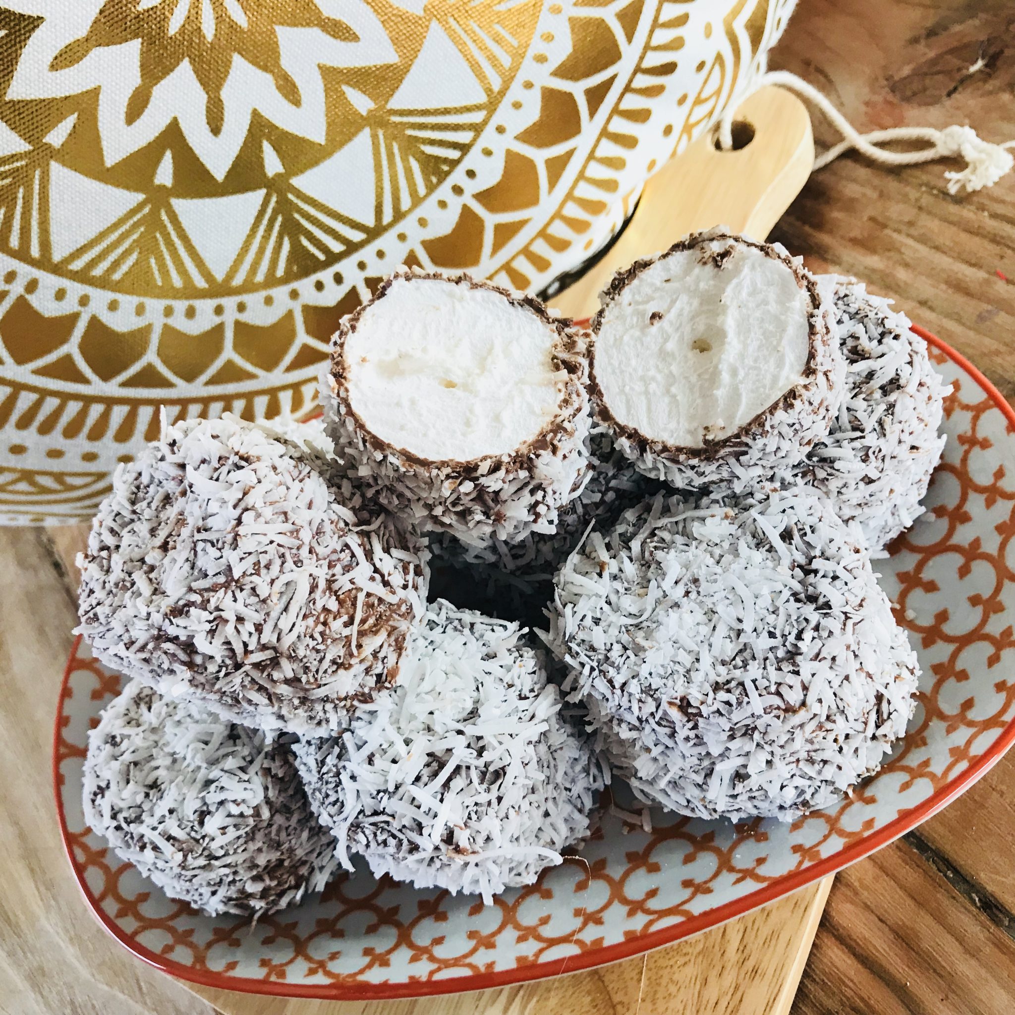 Chocolate snow balls - So Soft Marshmallow Co